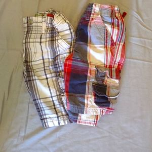 LEE DUNGAREES CARGO SHORTS SZ 4